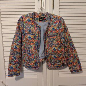 J Crew Liberty of London Jacket - Size 12 (Margaret Annie Floral Print)